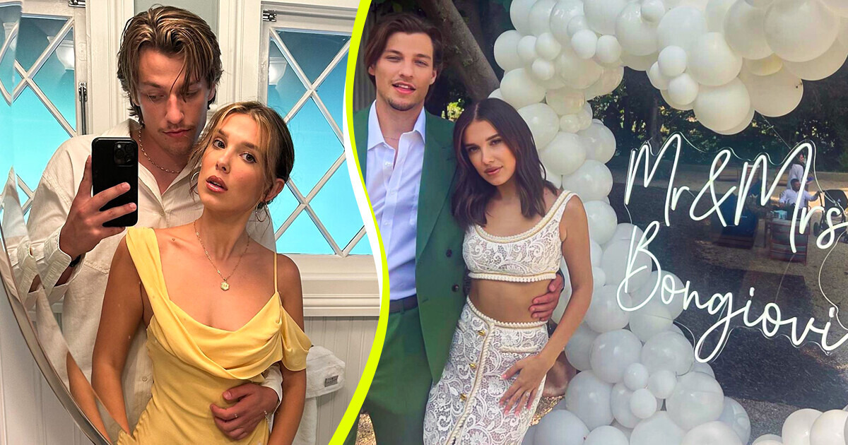 Millie Bobby Brown e Jake Bongiovi se casam em segredo e revelam detalhes do grande dia 45 Millie Bobby Brown e Jake Bongiovi se casam em segredo