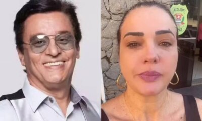 Nahim teria jantado com a ex mulher Andreia Andrade antes de