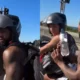 Nego do Borel e agredido por motoqueiro em transito