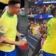 Neymar intervem em bate boca de capitao da Selecao com torcedor
