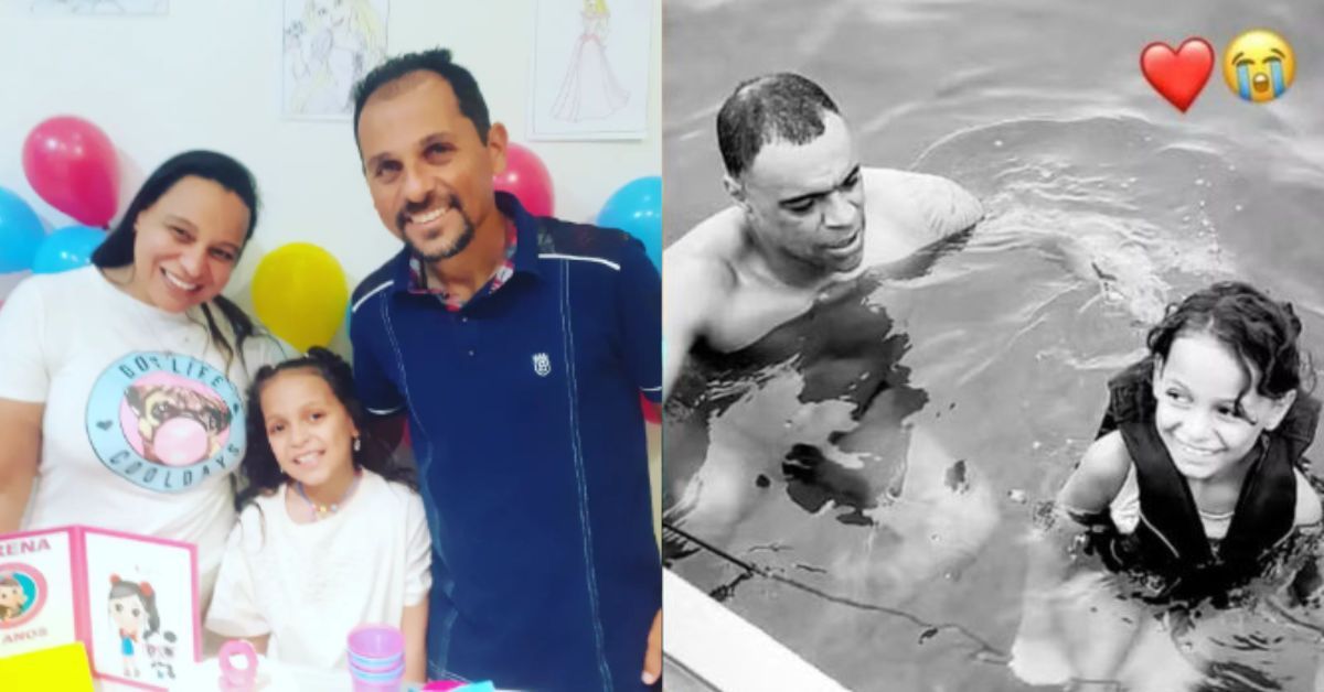 Quem é o cunhado de Denilson que perdeu a filha de apenas 9 anos de idade 31 Quem e o cunhado de Denilson que perdeu a filha
