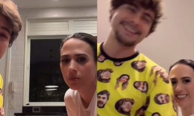 Rafa Vitti e Tata Werneck abrem live e falam sobre