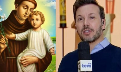 Reporter da Globo revela milagre de Santo Antonio ao vivo
