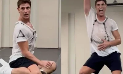 Reynaldo Gianecchini impressiona ao mostrar ensaio de danca Vogue