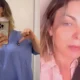 Sheila Mello vai as pressas para hospital e e