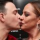 Silvia Abravanel flagrada aos beijos com o noivo apos insinuar