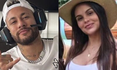 Suposta mae da terceira filha de Neymar Jr faz rara