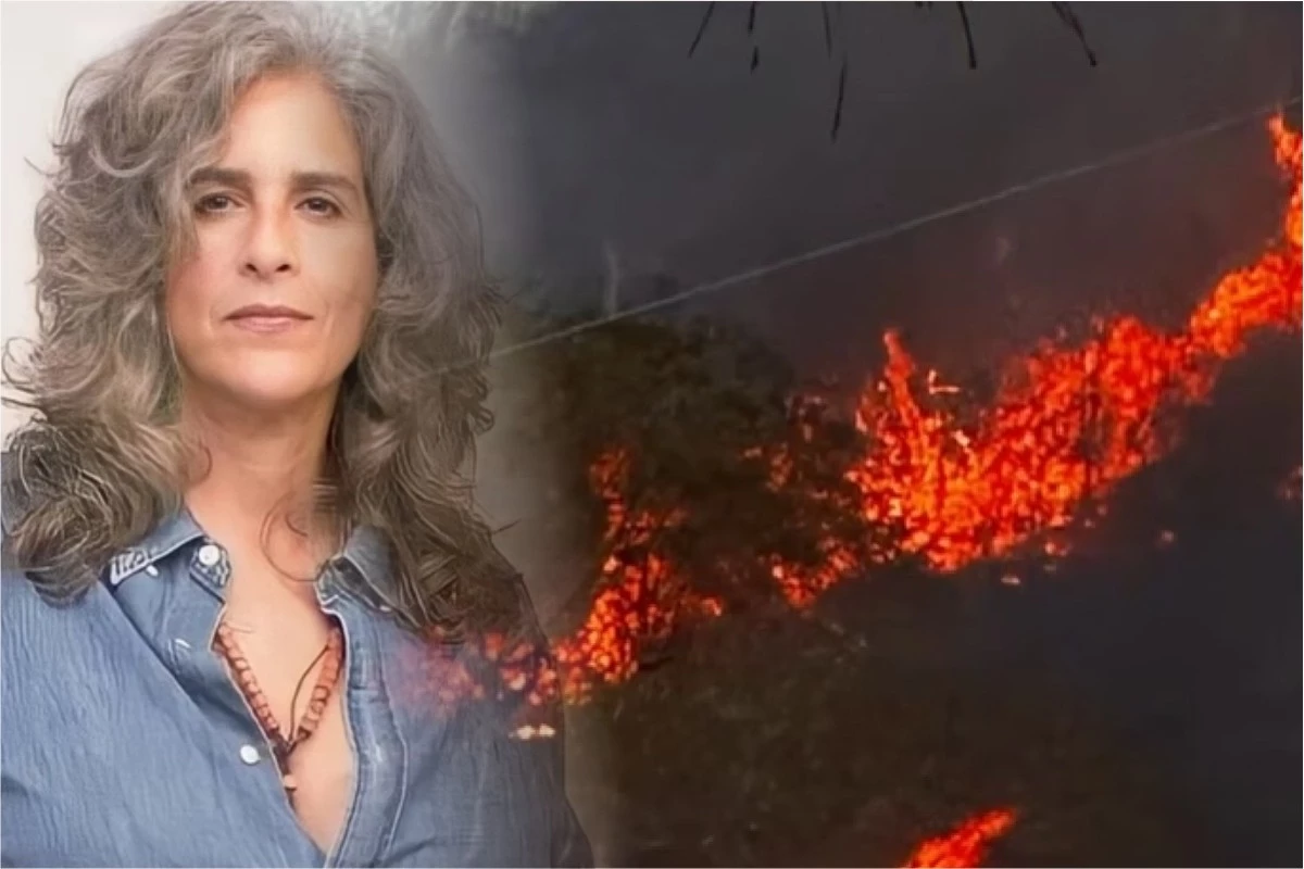 Vídeo: após invasão, fazenda de famosa atriz pega fogo; Lúcia Veríssimo precisou ser atendida pelos bombeiros 33 Video apos invasao fazenda de famosa atriz pega fogo Lucia