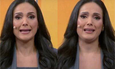 Video apresentadora chora ao vivo ao dar triste noticia sobre