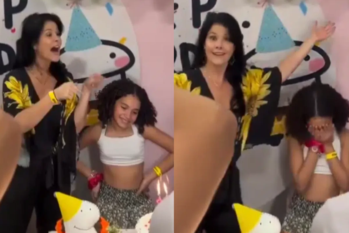 Vídeo: atitude de Samara Felippo em festa da filha acaba provocando uma enxurrada de críticas: ‘Deprimente’ 31 Video atitude de Samara Felippo em festa da filha acaba