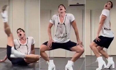 Video com Reynaldo Gianecchini dancando causa revolta e e detonado