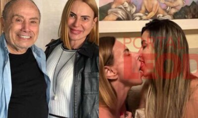 Video intimo da esposa de Stenio Garcia beijando outra mulher