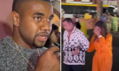 Video mostra reacao de Davi ao ver sua ex Mani