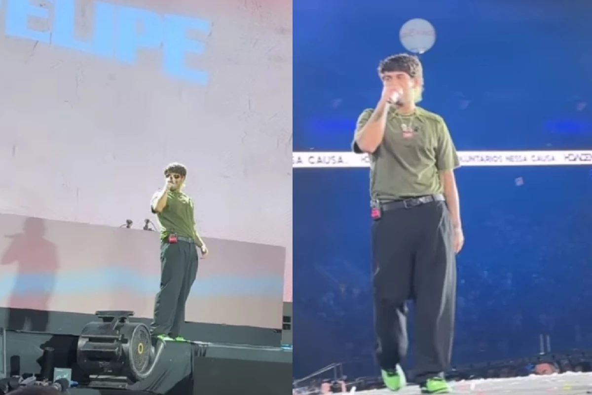 Vídeo – Zé Felipe faz show e é detonado nas redes sociais por performance: ‘Só terror, não tem voz’ 33 Video – Ze Felipe faz show e e detonado nas