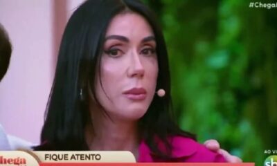 apresentadora do SBT nao segura as lagrimas ao relatar abuso