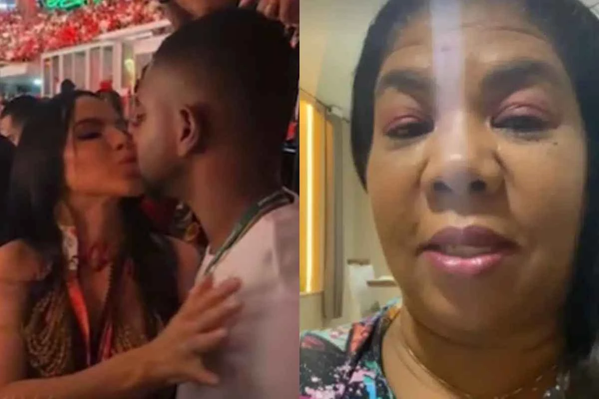 ‘Botando a mão em bunda de mulher’, dispara mãe de Davi Brito após ex-BBB ser flagrado beijando dançarina 31 ‘Botando a mao em bunda de mulher dispara mae de