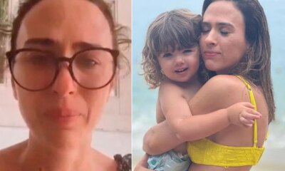 ‘Entrei em uma depressao absurda Tata Werneck cai no choro