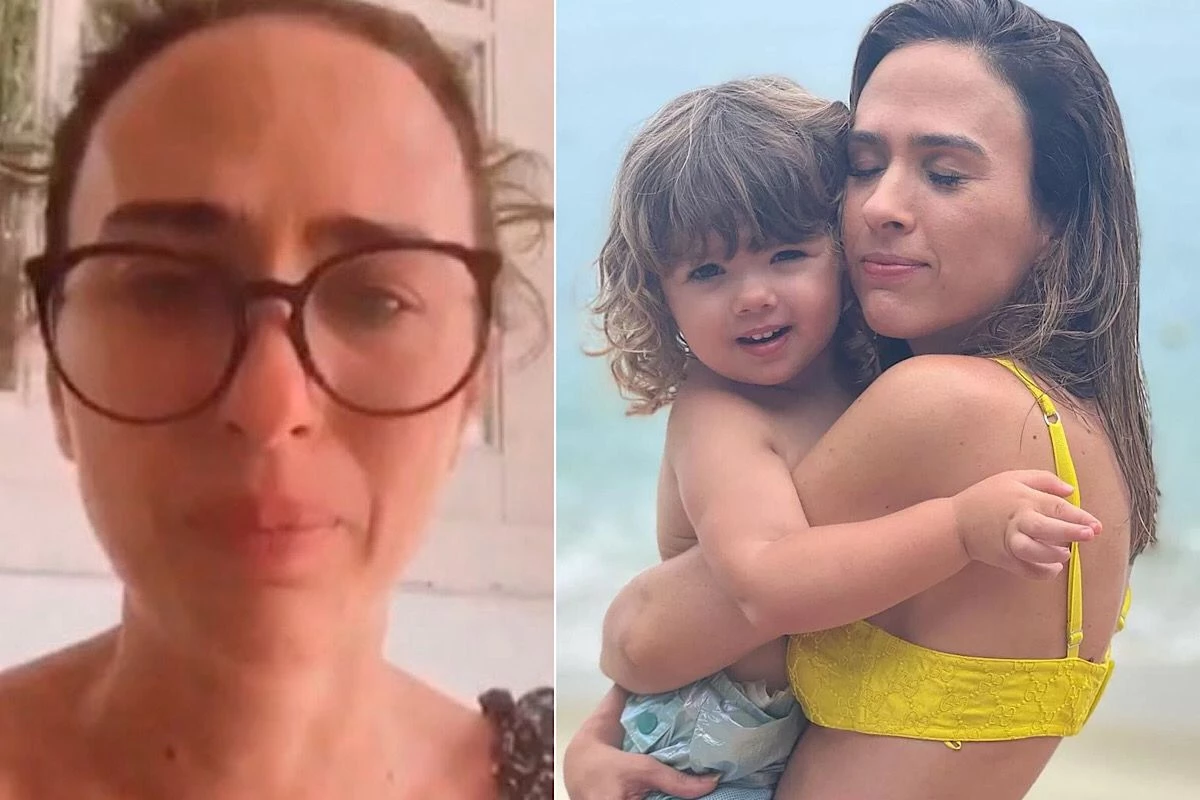 ‘Entrei em uma depressão absurda’: Tatá Werneck cai no choro ao revelar drama vivido com a filha Clara Maria 31 ‘Entrei em uma depressao absurda Tata Werneck cai no choro