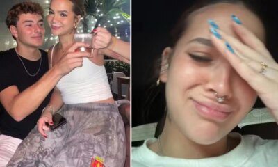 ‘Vai me deixar Mel Maia se despede do namorado com