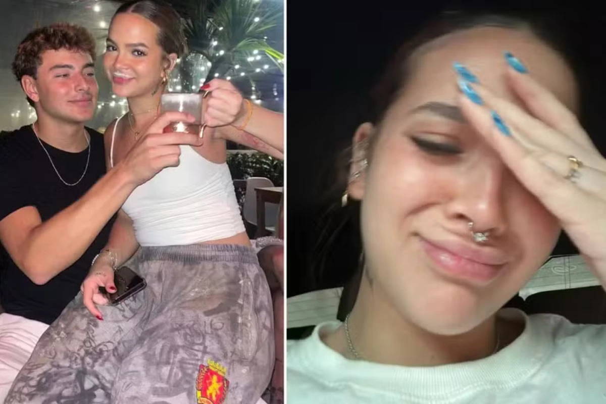 ‘Vai me deixar’: Mel Maia se despede do namorado com o coração apertado; eles namoram desde janeiro 33 ‘Vai me deixar Mel Maia se despede do namorado com