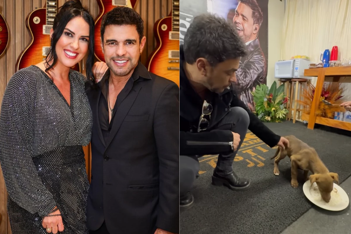 A família aumentou! Zezé e Graciele adotam cachorro e emocionam: ‘não vou te deixar na rua’ 31 A familia aumentou Zeze e Graciele adotam cachorro e emocionam