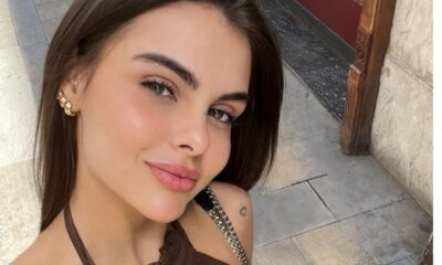 Amanda Kimberlly e criticada por comparecer a festa de Maisa