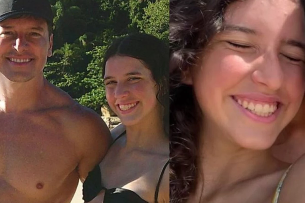 Aos 16 anos, filha de Rodrigo Faro celebra um ano de namoro com jogador de futebol: ‘Te amo pra sempre’ 33 Aos 16 anos filha de Rodrigo Faro celebra um ano