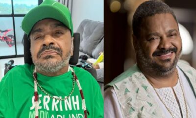 Arlindo Cruz e internado no Rio de Janeiro