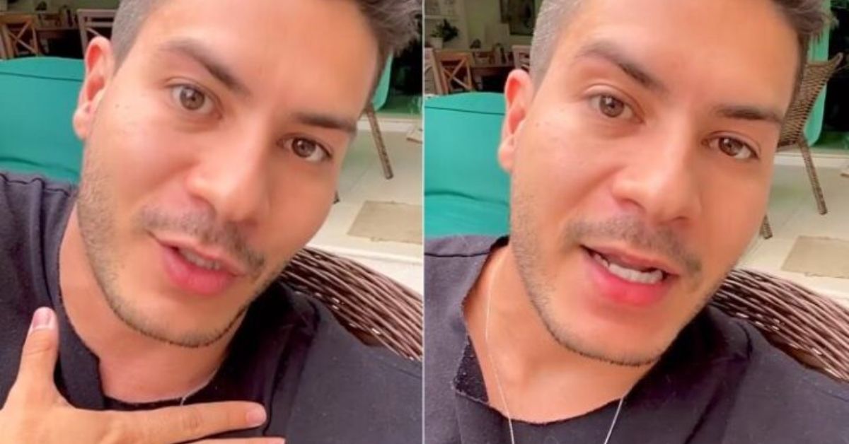 Arthur Aguiar se manifesta diante acusacao de suposta traicao Infelizmente