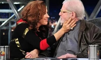 Claudia Raia relembra namoro com Jo Soares e suspira ao