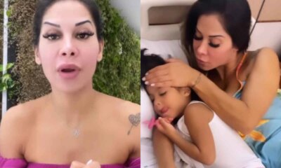 Com a filha doente Maira Cardi nao se cala culpa