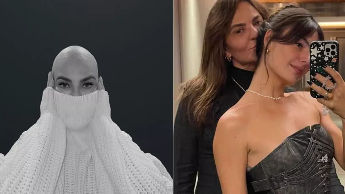 Com cancer mae de Isis Valverde raspa a cabeca