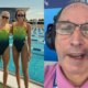 Comentarista faz comentario proibido sobre as atletas femininas da natacao
