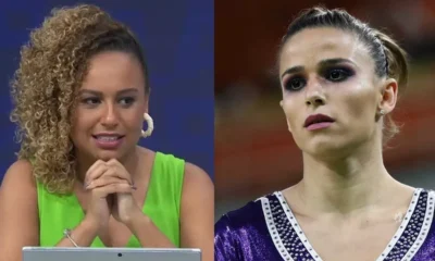 Comportamento de reporter da Globo em entrevista com Jade Barbosa