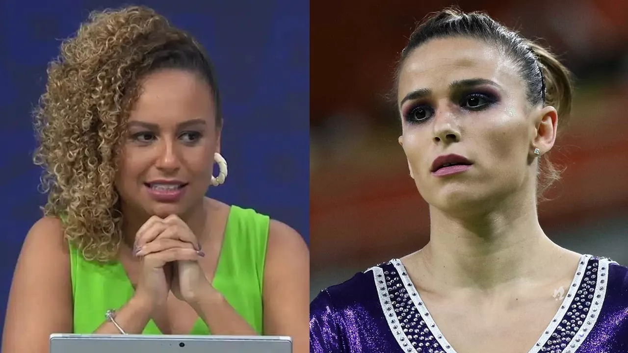 Comportamento de reporter da Globo em entrevista com Jade Barbosa
