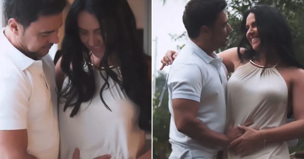 Em video Graciele Lacerda e Zeze di Camargo fazem anuncio