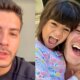 Filha de Arthur Aguiar recebe ataques apos dizer que celular