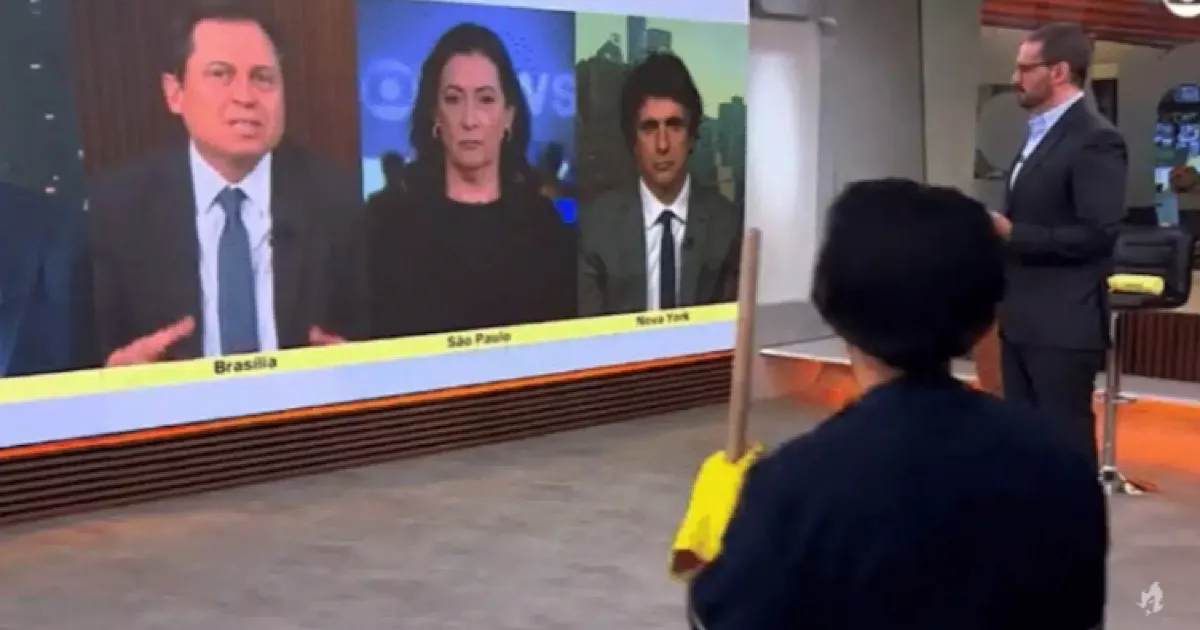 Globo toma atitude apos faxineira ‘invadir programa na GloboNews
