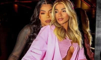 Gravida Brunna Goncalves exibe barriga em video com Ludmilla e