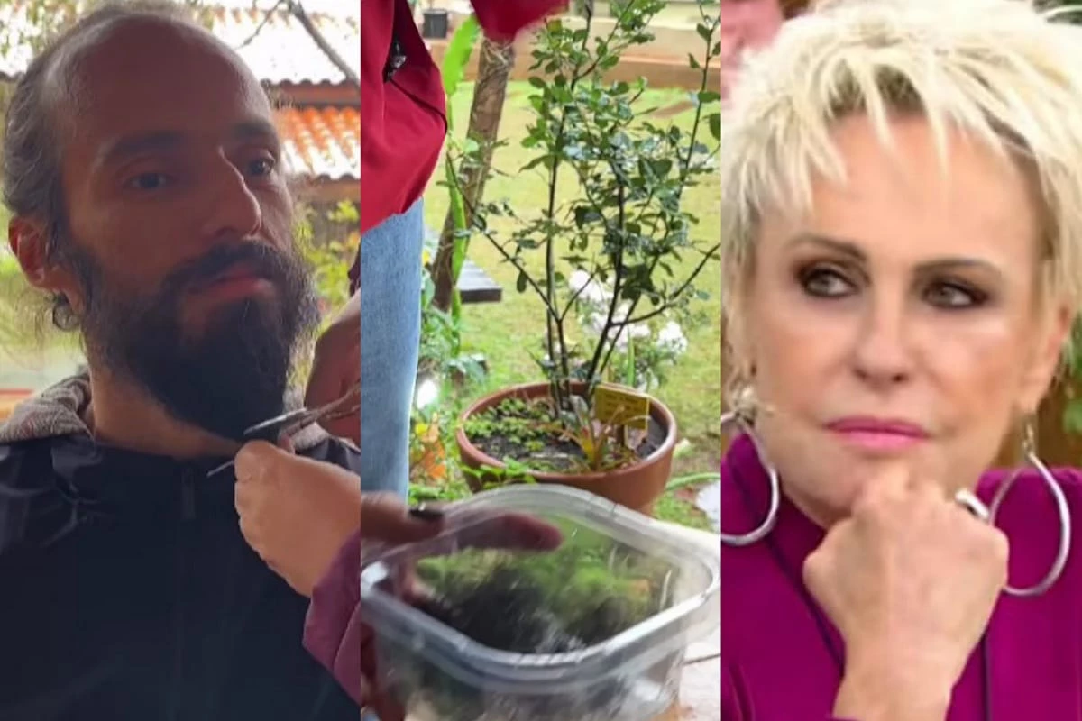 Internauta diz que o genro de Ana Maria Braga parece mais limpo sem barba e ele responde 31 Internauta diz que o genro de Ana Maria Braga parece