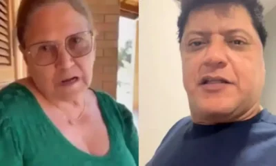 Irmao de Zeze di Camargo usa a propria mae