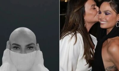 Isis Valverde homenageia a mae que luta contra um cancer