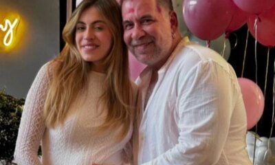 Leandro Hassum comemora o crescimento da familia novo membro nasce
