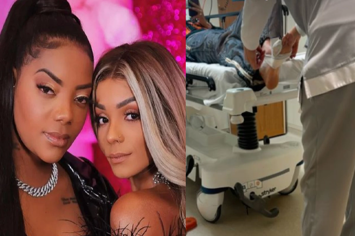 Ludmilla se acidenta e precisa ser levada a hospital; esposa conta o que aconteceu 33 Ludmilla se acidenta e precisa ser levada a hospital esposa