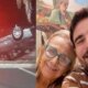 Mae do ator Reynaldo Gianecchini sofre acidente e capota com