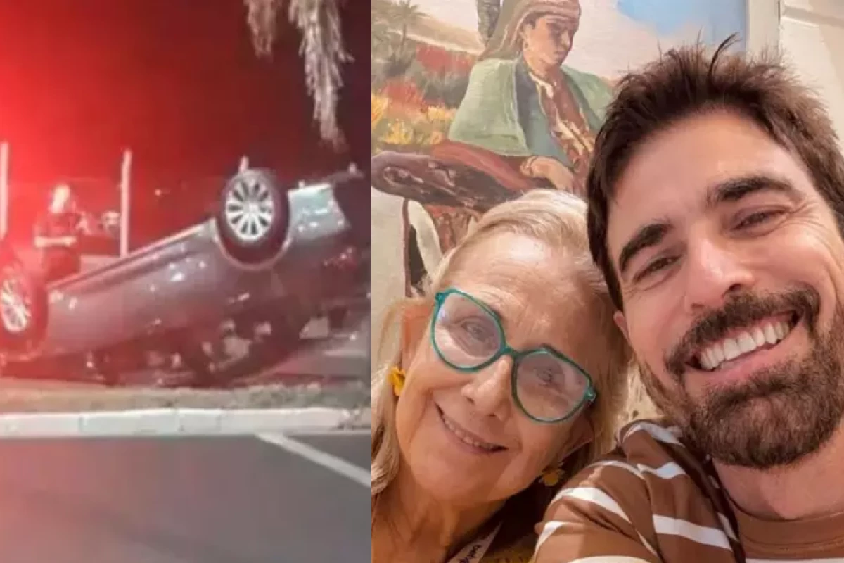 Mãe do ator Reynaldo Gianecchini sofre acidente e capota com carro em SP 31 Mae do ator Reynaldo Gianecchini sofre acidente e capota com