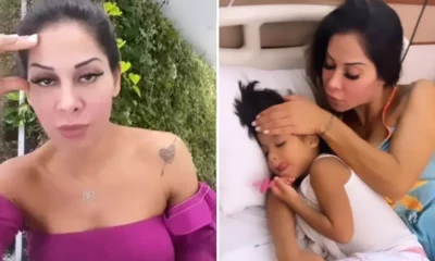 Maira Cardi responsabiliza seguidores por doenca da filha e