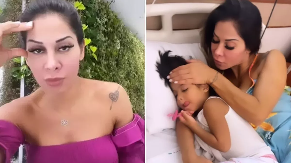 Maira Cardi responsabiliza seguidores por doenca da filha e