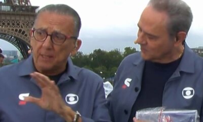 Mero convidado Galvao Bueno e acusado de tentar passar na