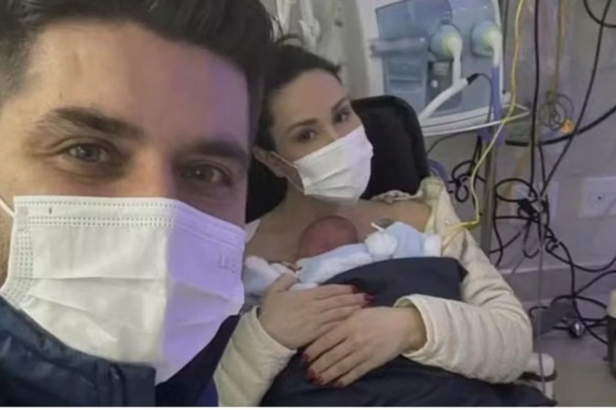 Nadja Haddad celebra conquistas do filho na UTI neonatal: ‘Comemorar cada vitória’ 31 Nadja Haddad celebra conquistas do filho na UTI neonatal ‘Comemorar